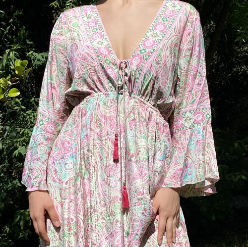 Vestido Romántico Pastel