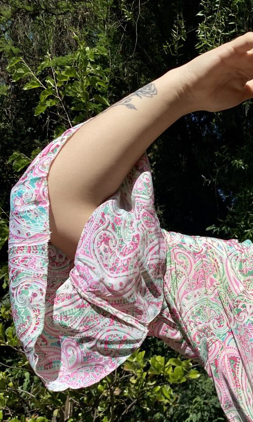 Vestido Romántico Pastel