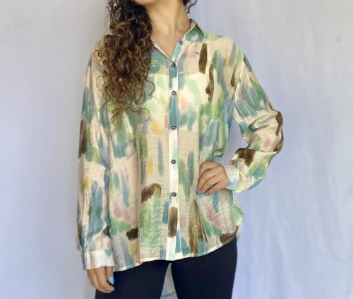 Blusa Acuarela Celeste