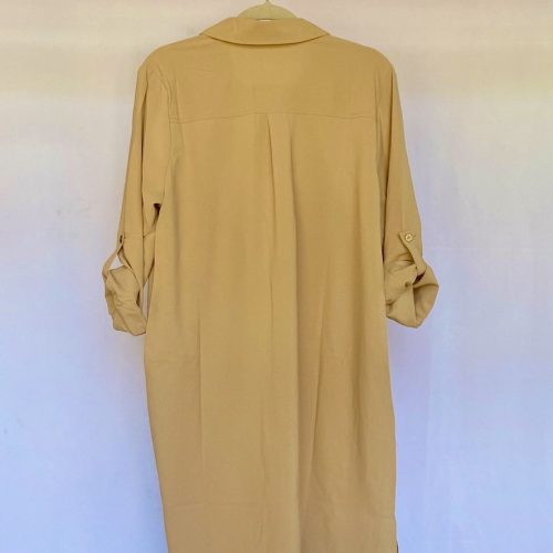 Vestido Camisero Camel