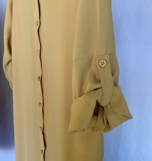 Vestido Camisero Camel