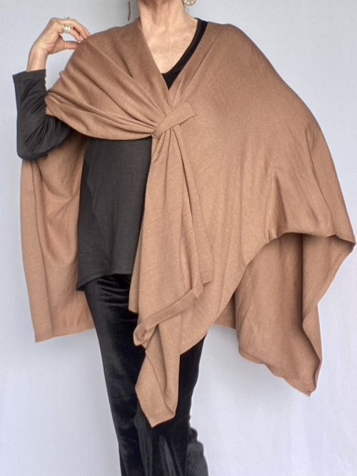 Ruana Camel