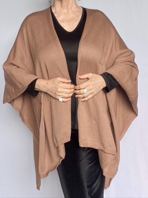 Ruana Camel