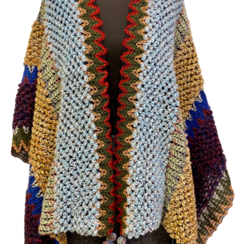 Ruana Colores Suaves