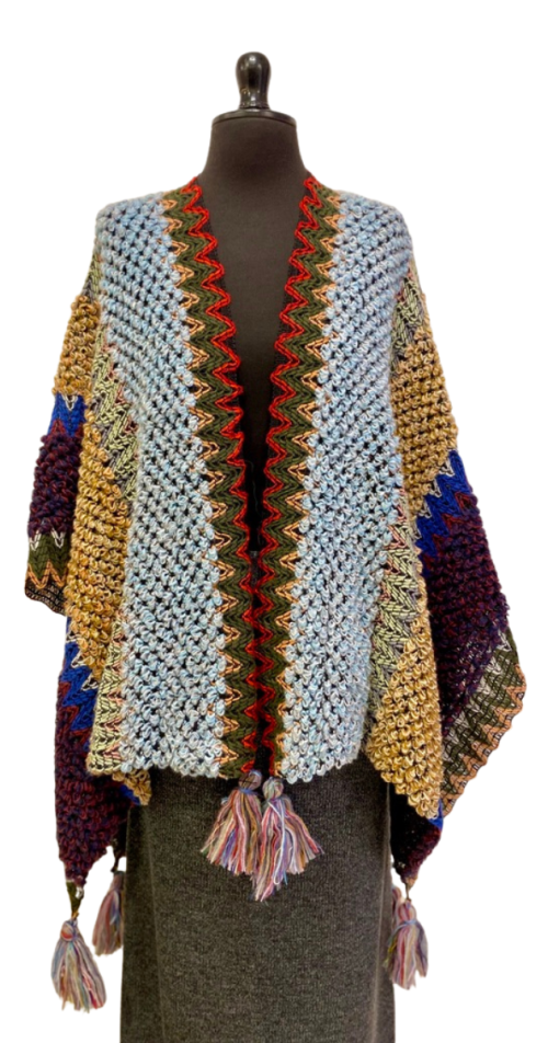 Ruana Colores Suaves