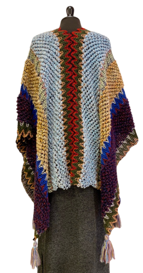 Ruana Colores Suaves