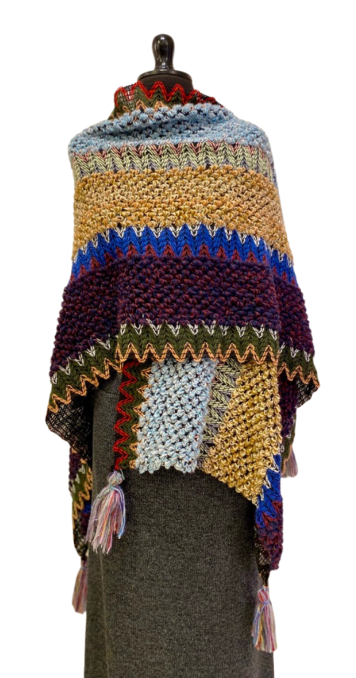 Ruana Colores Suaves
